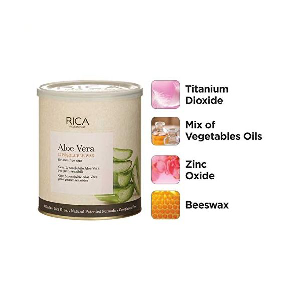RICA WAX ALOE VERA 800 ML