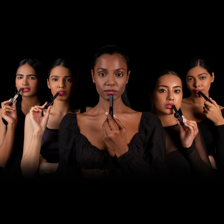 RENEE MADNESS PH STICK BLACK LIPSTICK PINK PAYOFF