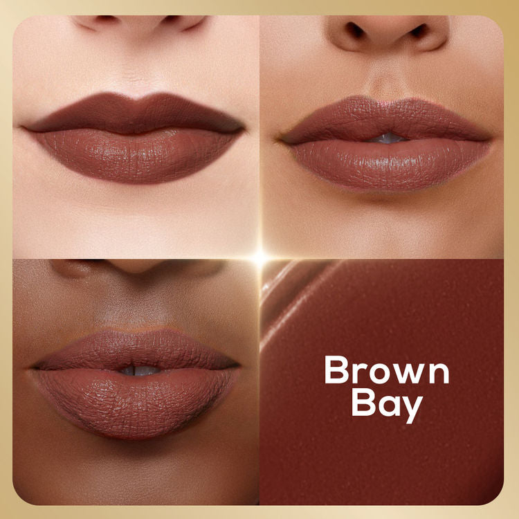 RENEE H2O HYDRATING CREME LIPSTICK 02 BROWN BAY