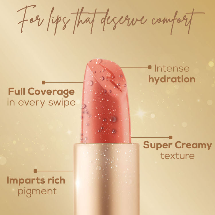 RENEE H2O HYDRATING CREME LIPSTICK 01 CORAL STREAM