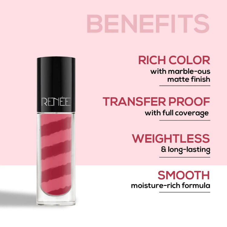 RENEE MARBLE LIQUID LIPSTICK LM01 CARA