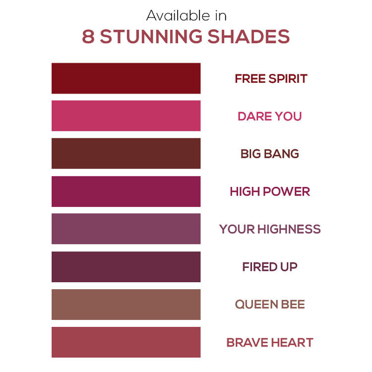 RENEE STUNNER MATTE LIPSTICK S 07 BRAVE HEAR