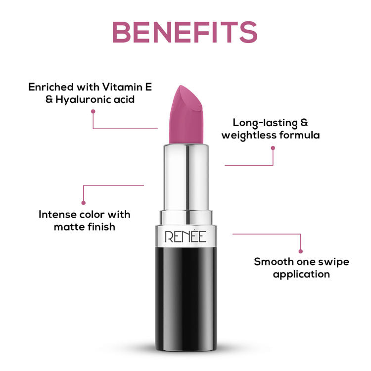 RENEE STUNNER MATTE LIPSTICK S 13 RISE UP
