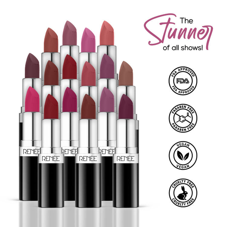 RENEE STUNNER MATTE LIPSTICK S 14 BREAK FREE