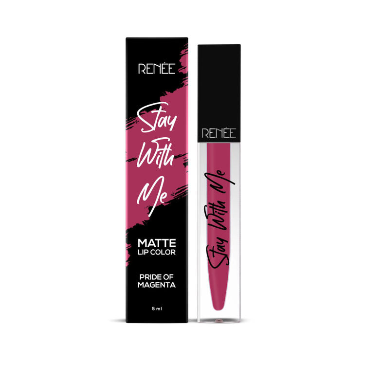 RENEE STAY WITH ME MATTE LIP COLOR PRIDE OF MAGENTA 5ML