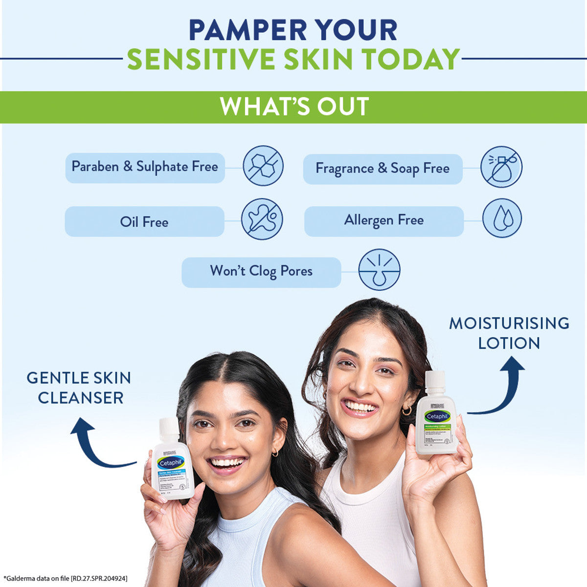 CETAPHIL SENSITIVE SKIN HYDRATION COMBO