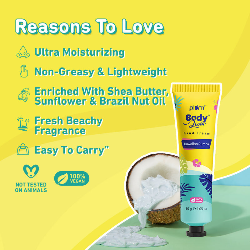 PLUM BODY LOVIN HAND CREAM HAWAIIAN RUMBA 50G