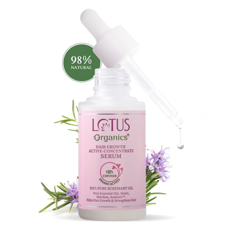 LOTUS ORGANICS HAIR GROWTH ACTIVE-CONCENTRATE SERUM 28ML