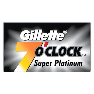 GILLETTE 7 O CLOCK PLATINUM 10 BLADES