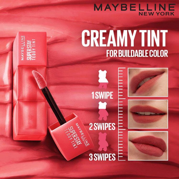 MAYBELLINE SUPER STAY TEDDY TINT 15 SKINNYDIP 5ML