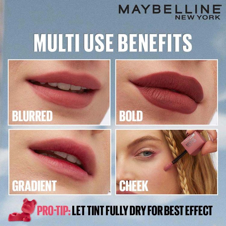 MAYBELLINE SUPER STAY TEDDY TINT 15 SKINNYDIP 5ML