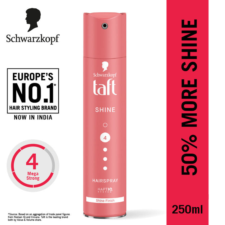 SCHWARZKOPF TAFT HAIR SPRAY SHINE 250ML
