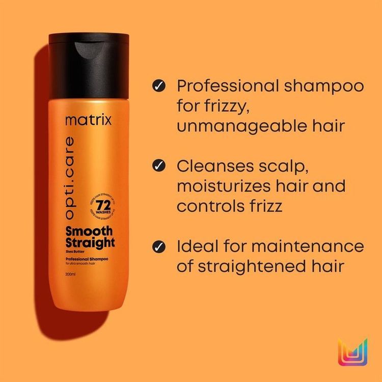 MATRIX OPTI CARE SMOOTH STRAIGHT SHAMPOO 200 ML (R)