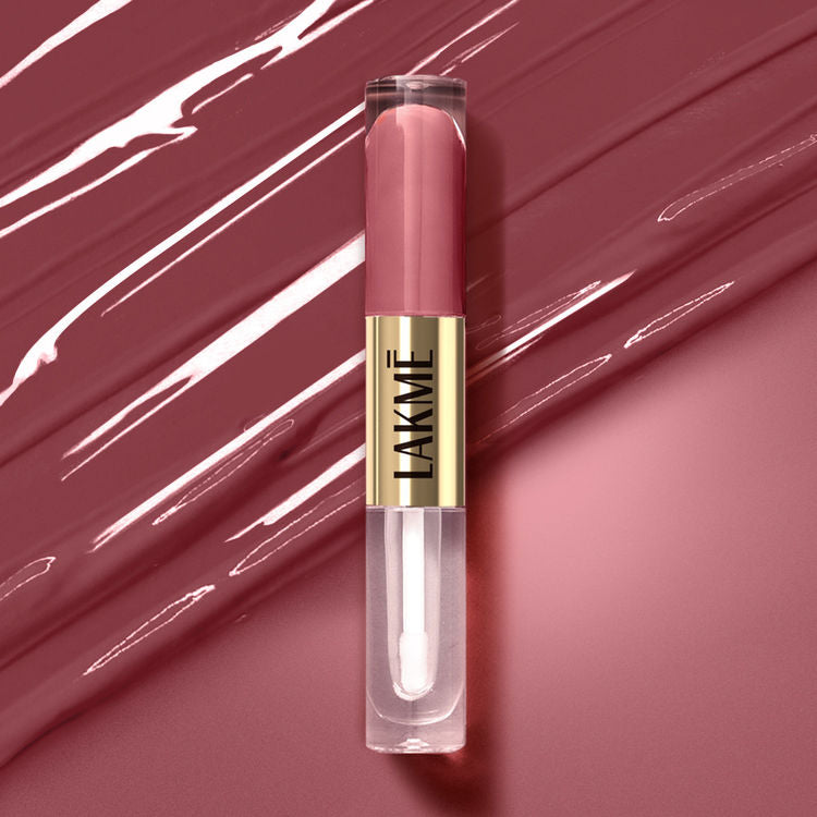 LAKME 9TO5 LIQUID LIPSTICK MATTE TO GLASS MR 03 VINTAGE RED 7.6ML
