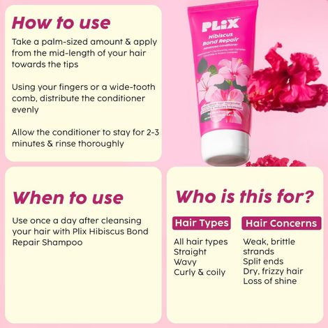 PLIX HIBISCUS BOND REPAIR ADVANCED CONDITIONER 175ML