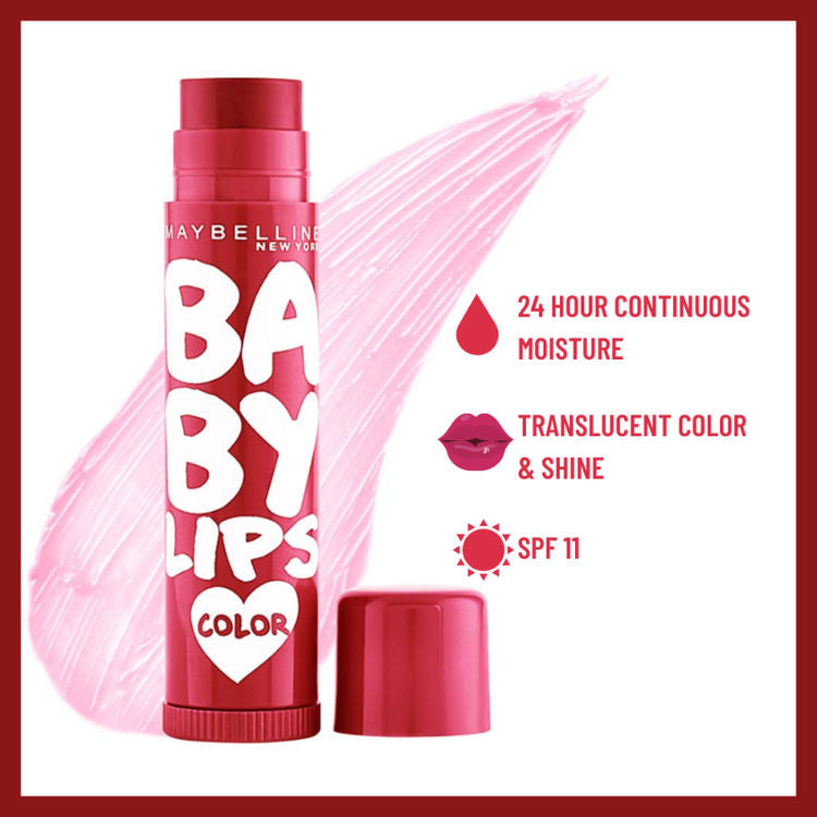MAYBELLINE BABY LIPS COLOR LIP BALM BERRY CRUSH SPF 11 4G