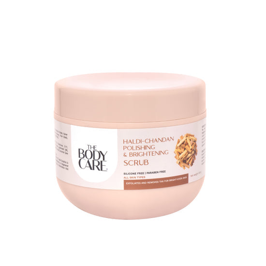 THE BODY CARE HALDI CHANDAN POLISHING & BRIGHTING SCRUB 500G