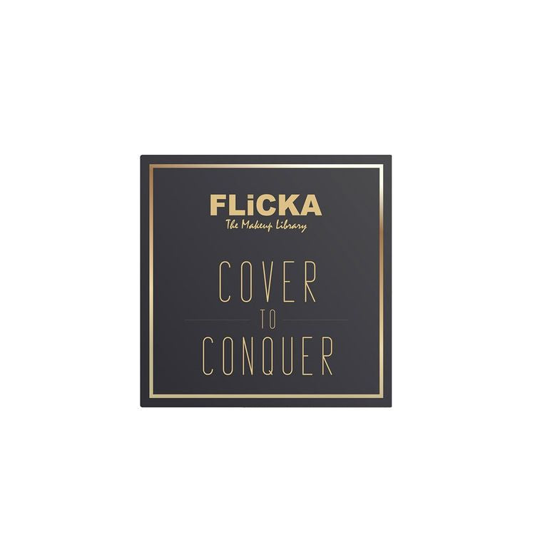 FLICKA COVER TO CONQUER PRESSED POWDER 02 BEIGE 9G