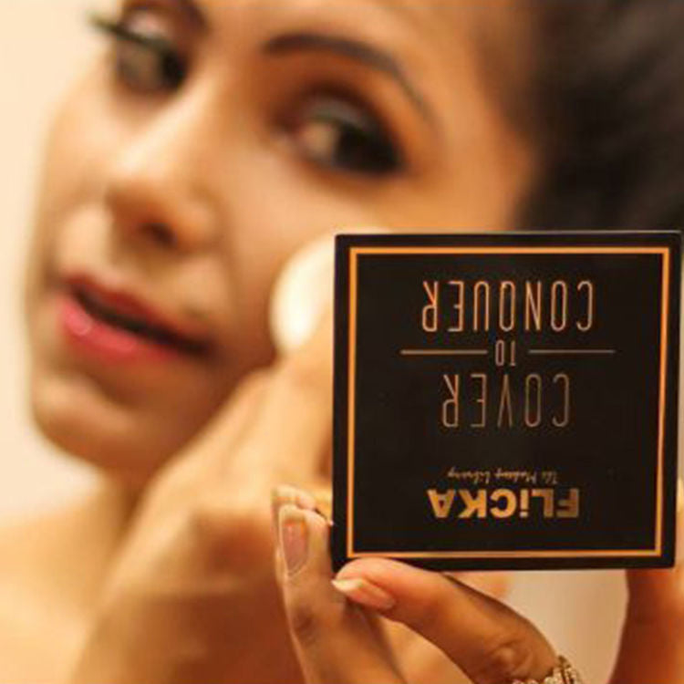 FLICKA COVER TO CONQUER PRESSED POWDER 04 WALNUT 9G