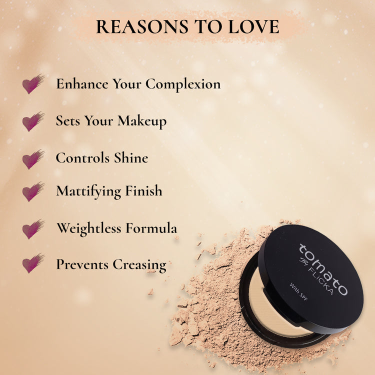 FLICKA TOMATO COMPACT POWDER 04 WALNUT 9G
