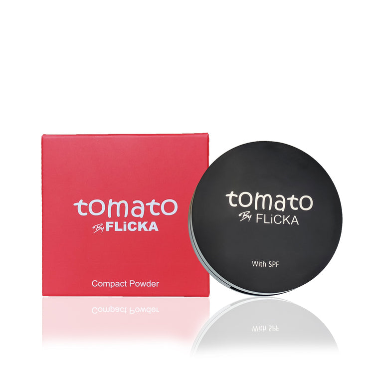 FLICKA TOMATO COMPACT POWDER 04 WALNUT 9G