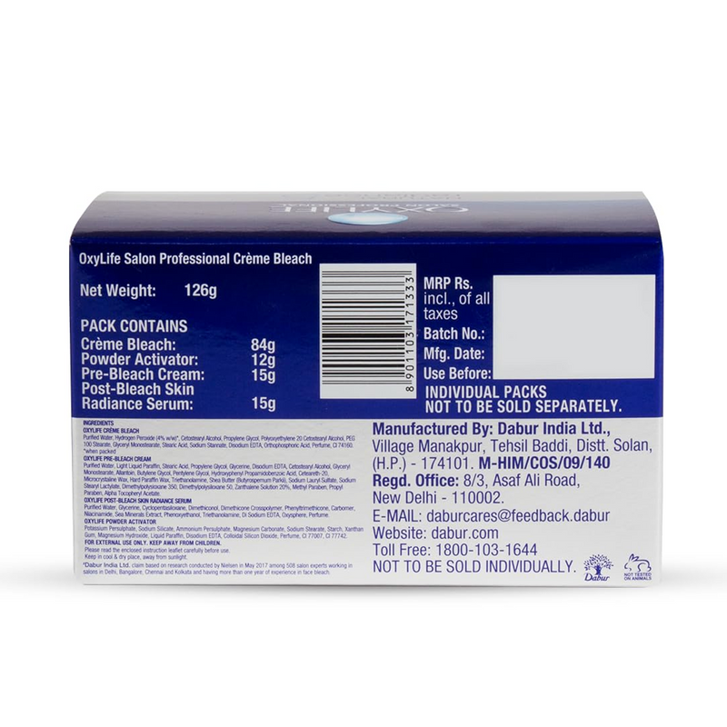 OXYLIFE BLEACH RADIANCE 126 G