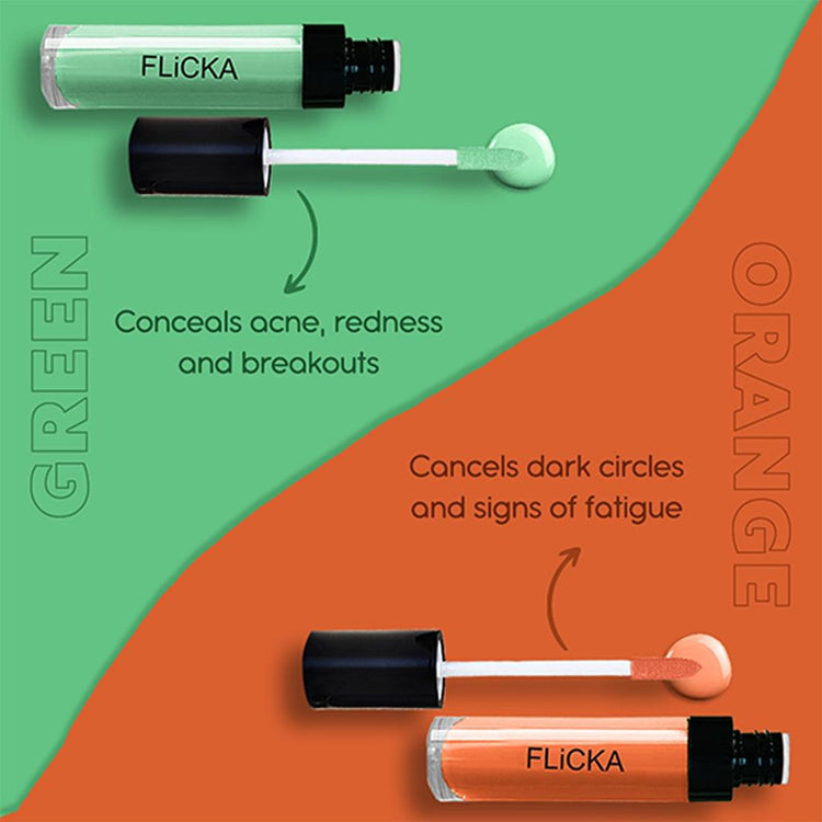 FLICKA COVER STORY LIQUID CONCEALER GREEN