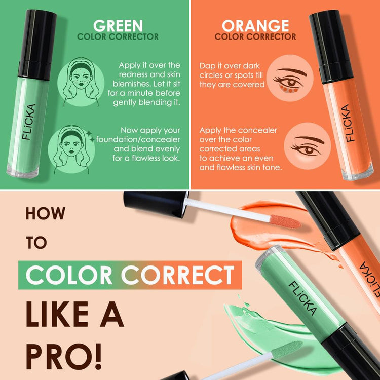 FLICKA COVER STORY LIQUID CONCEALER GREEN