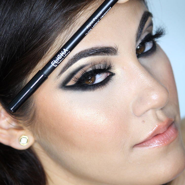 FLICKA KOHL AS COAL WATER PROOF EYE PENCIL