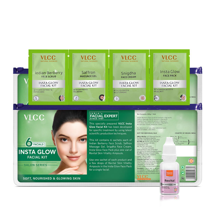 VLCC FACIAL KIT INSTA GLOW 30G