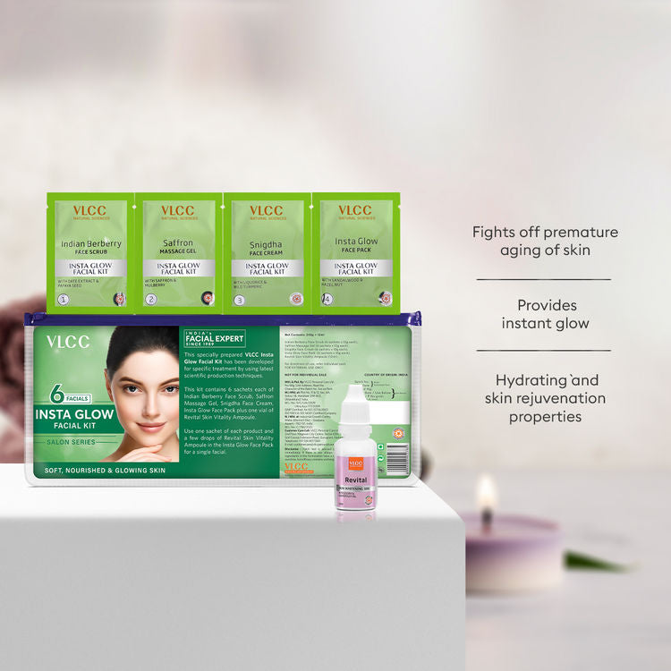 VLCC FACIAL KIT INSTA GLOW 30G