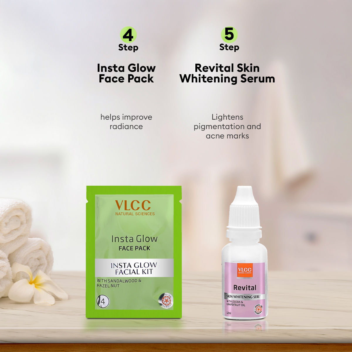 VLCC FACIAL KIT INSTA GLOW 30G