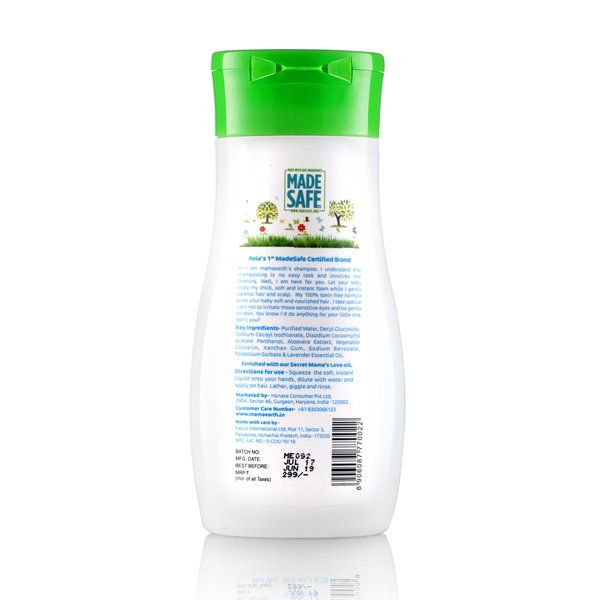 MAMAEARTH BABY GENTLE CLEANSING SHAMPOO 200ML
