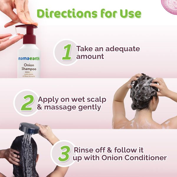 MAMAEARTH ONION SHAMPOO 180ML