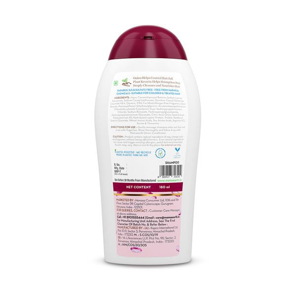 MAMAEARTH ONION SHAMPOO 180ML