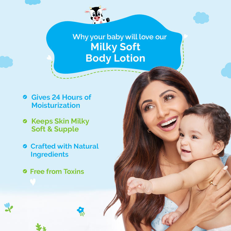 MAMAEARTH MILKY SOFT BODY LOTION 200ML