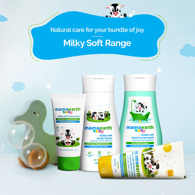 MAMAEARTH MILKY SOFT BODY LOTION 200ML