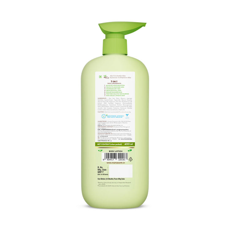 MAMAEARTH ALOE HYDRATING BODY LOTION 400ML