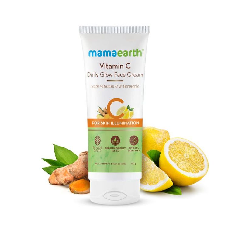 MAMAEARTH VITAMIN C DAILY GLOW FACE CREAM 80 GM