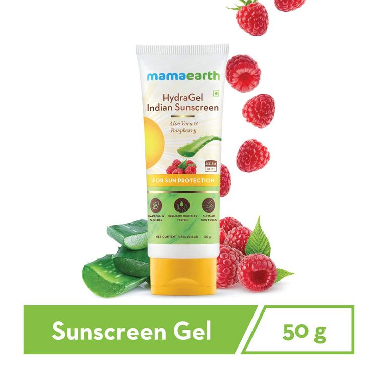 MAMAEARTH SPF 50 HYDRA GEL 50G