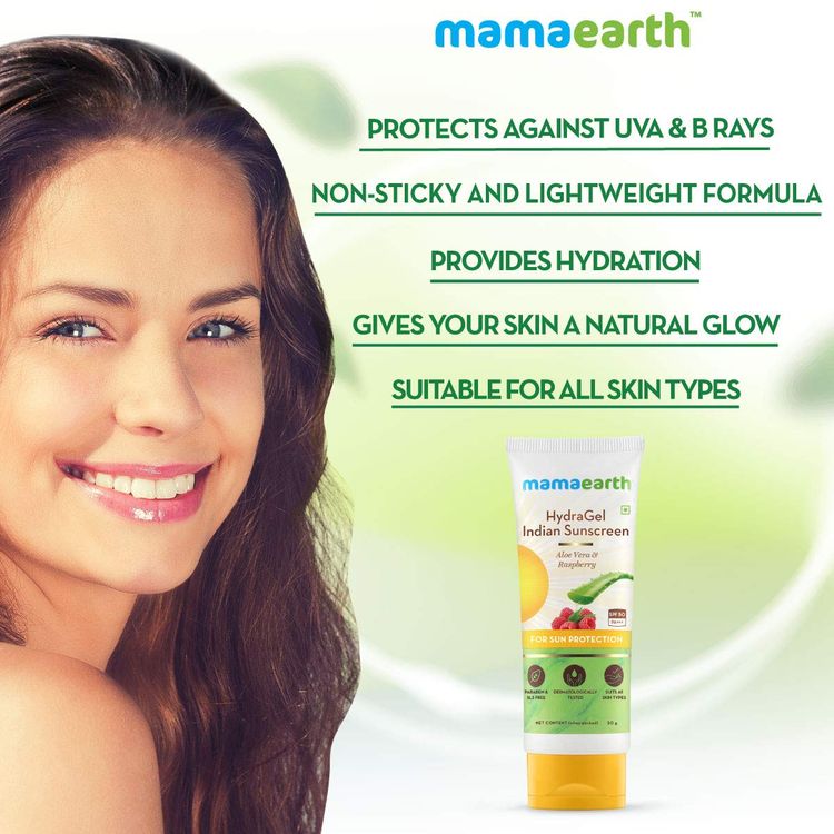 MAMAEARTH SPF 50 HYDRA GEL 50G