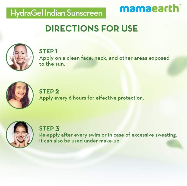MAMAEARTH SPF 50 HYDRA GEL 50G