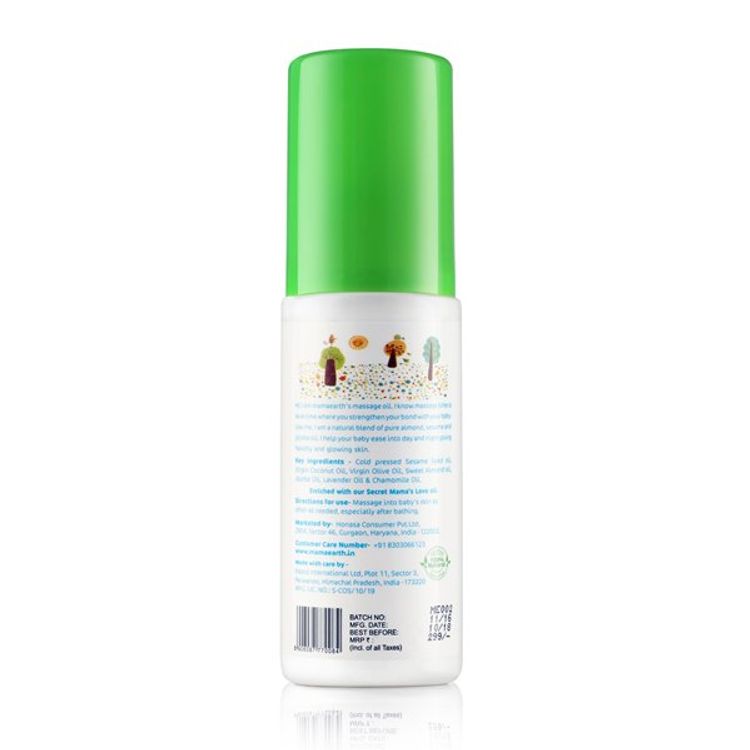 MAMAEARTH SOOTHING MASSAGE OIL 100ML