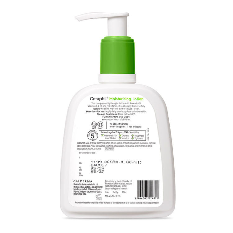 CETAPHIL MOISTURISING LOTION 250ML