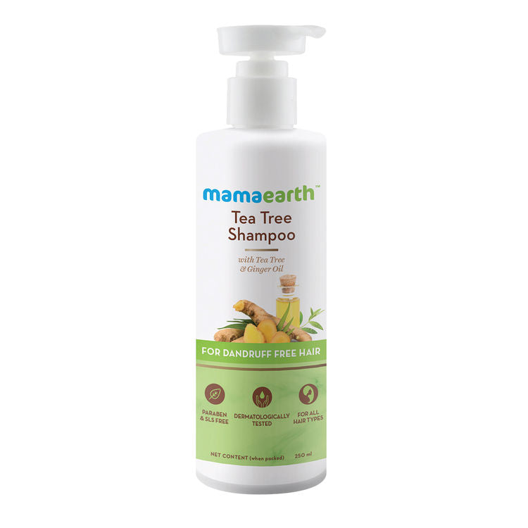 MAMAEARTH SHAMPOO TEA TREE 250 ML
