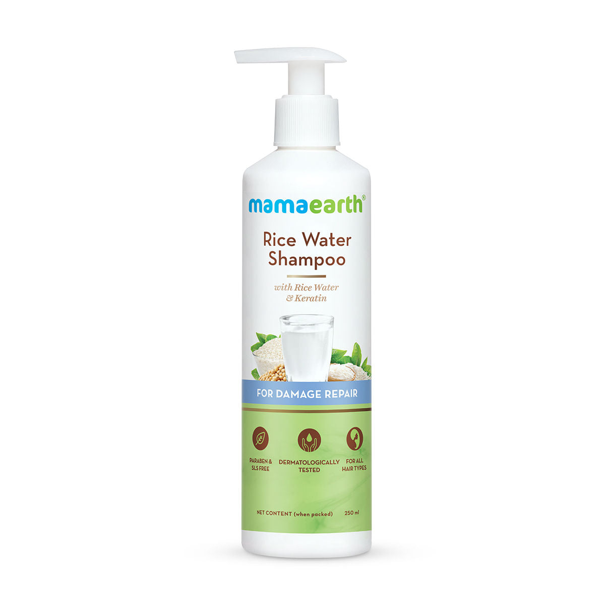 MAMAEARTH SHAMPOO RICE WATER 250ML