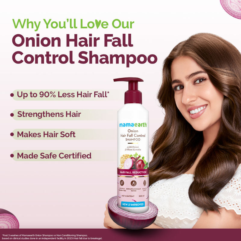 MAMAEARTH SHAMPOO ONION 250 ML