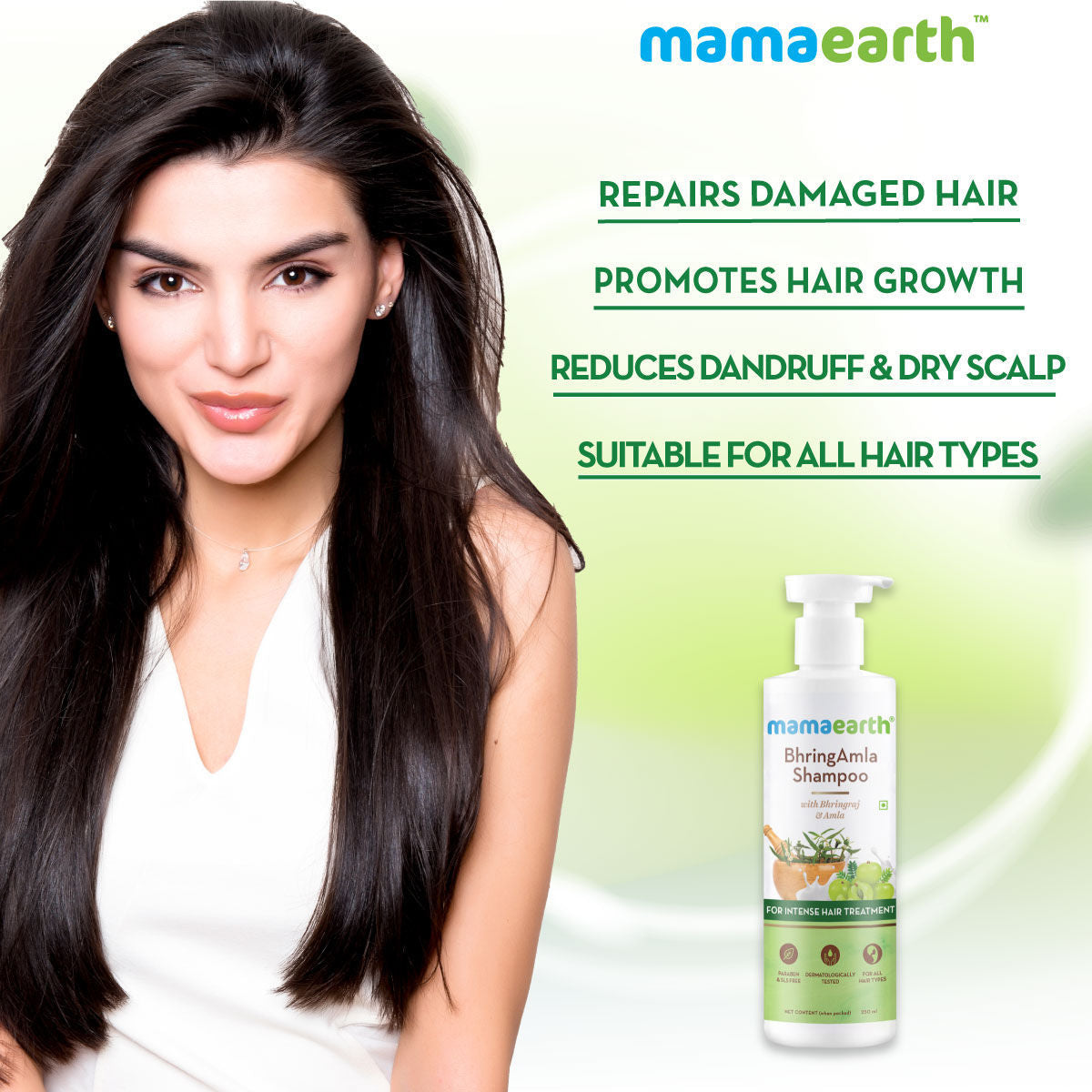 MAMAEARTH SHAMPOO BHRING AMLA 250 ML