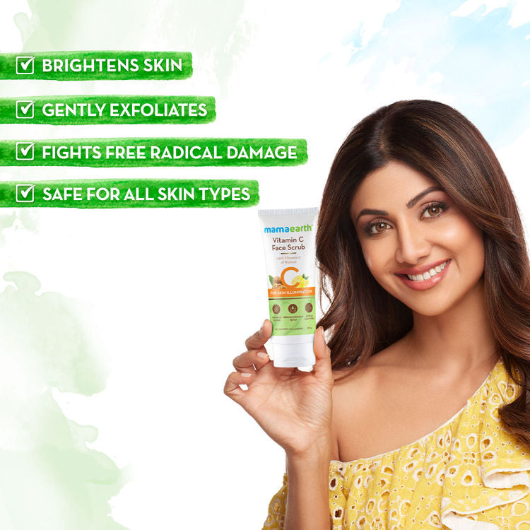 MAMAEARTH SCRUB VITAMIN C 100G