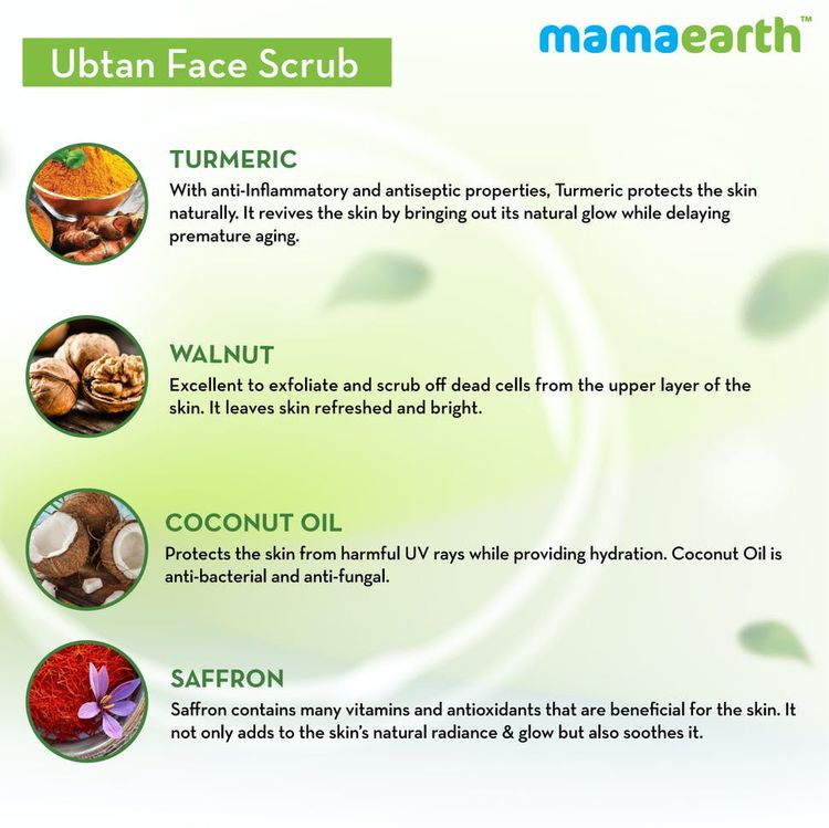 MAMAEARTH SCRUB UBTAN 100 G